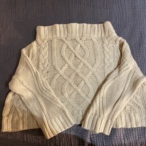 Off the shoulder sweater